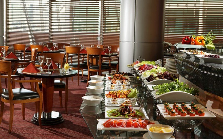 J5 Hotels - Port Saeed Dubai Restaurante foto